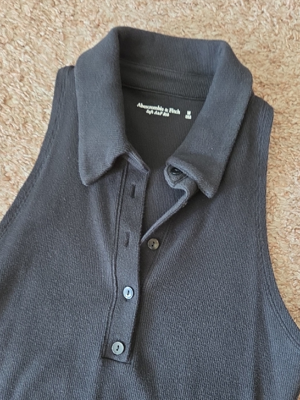 Abercrombie Button Down Collared Bodysuit - Picture 7 of 7